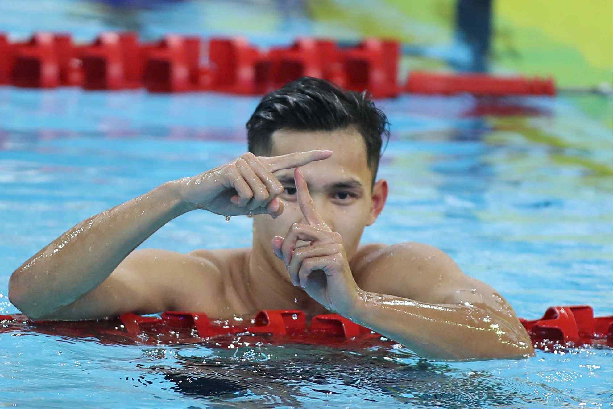 Thanh Bao gui thong diep den ban gai My Tien. Anh: Minh Anh