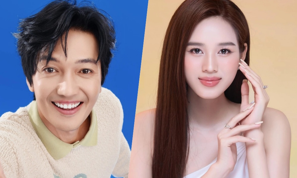 Actor Quang Tuan, Miss Do Ha. Photo: Provided by the character.