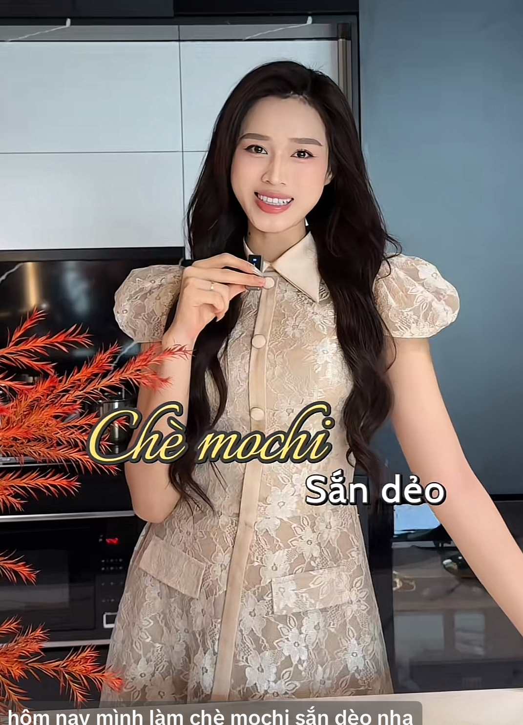 Con dau tap doan Son Hai - Hoa hau Do Ha. Anh: Cat tu video.