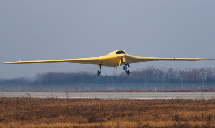 China's high-altitude, high-speed CH-7 drone. Photo: China Aerospace Science and Technology Academy No. 11