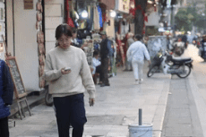 People are excited and expect Hanoi to maintain sidewalk order so that the streets are clean and beautiful