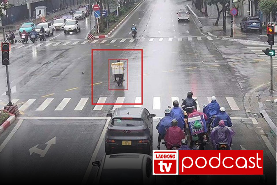 Morning news 16.12: An AI camera spot in Hanoi recorded hundreds of violations in one day