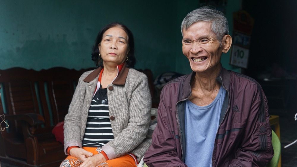 Nguoi dan luon mong som duoc tai dinh cu. Anh: Thanh Huyen