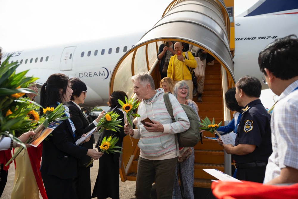 International tourists to Phu Quoc at the end of the year increased. Photo: Sun Group