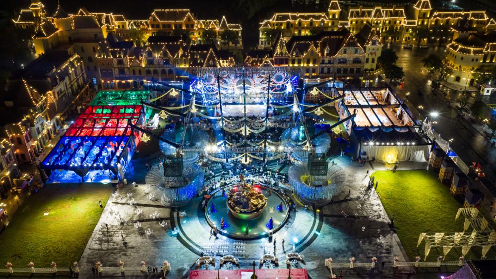 Le cuoi cua ti phu An Do to chuc tai Phu Quoc hoi dau thang 12.2025. Anh: Vingroup