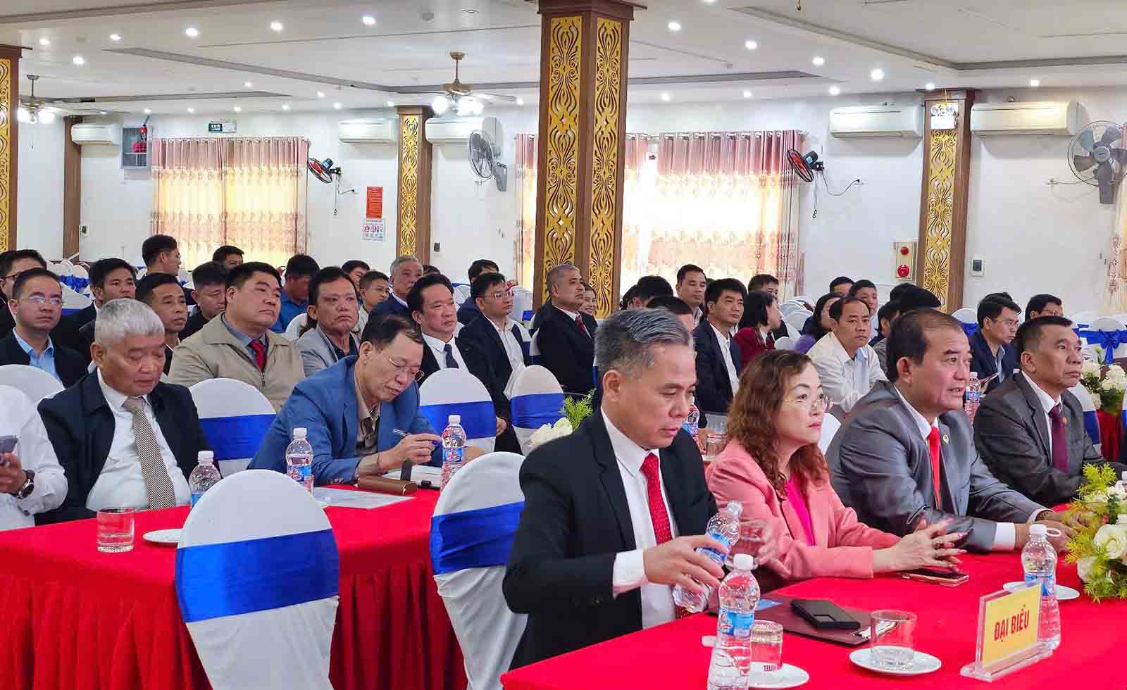 Cac dai bieu du Dai hoi Hoi Doanh nghiep phuong Nam Hong Linh nhiem ky 2025 - 2030. Anh: Quoc Cuong.
