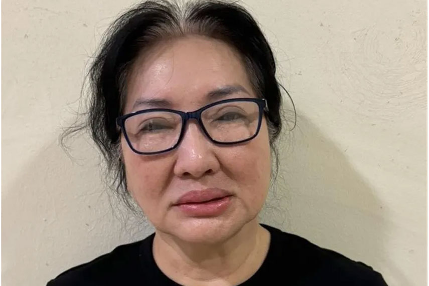 Bị can Nguyễn Thị Như Loan - CEO Quốc Cường Gia Lai. Ảnh: Bộ Công an