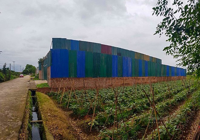 Building a house on agricultural land can be fined up to 150 million VND. Illustrative photo: Ngo Cuong