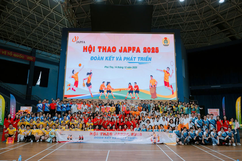 Exciting Japfa 2025 Sports Festival with 420 athletes participating. Photo: Thanh Phong