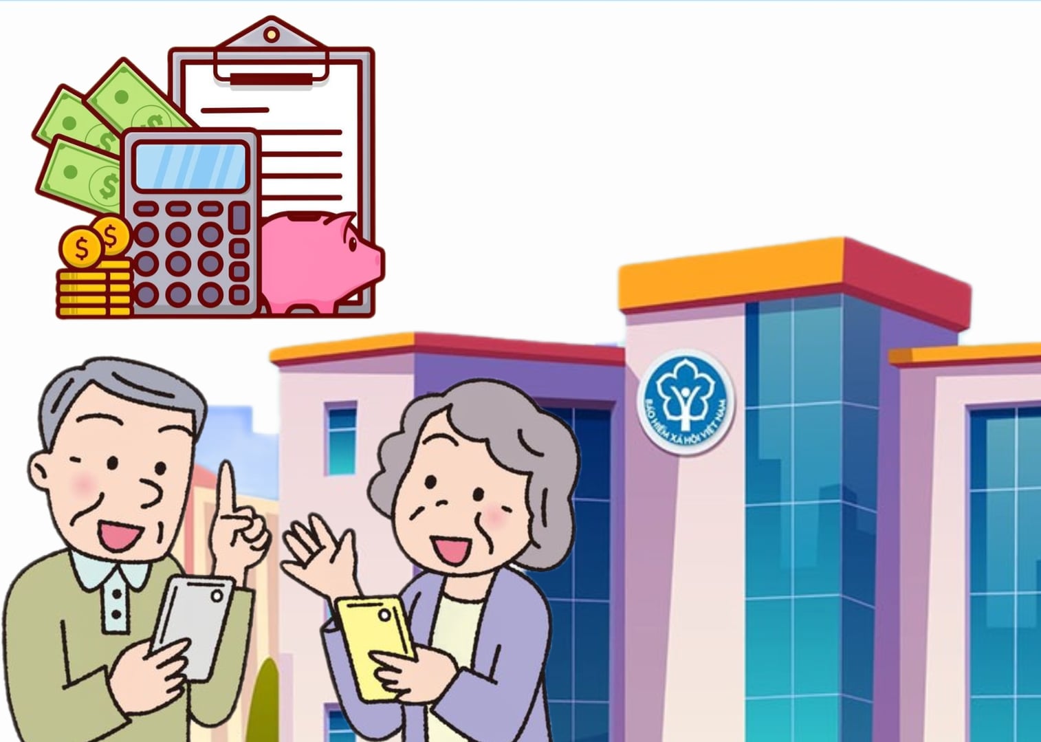 Vietnam Social Insurance announced the pension and social insurance allowance payment schedule for January 2026. Graphics: Phuong Thao