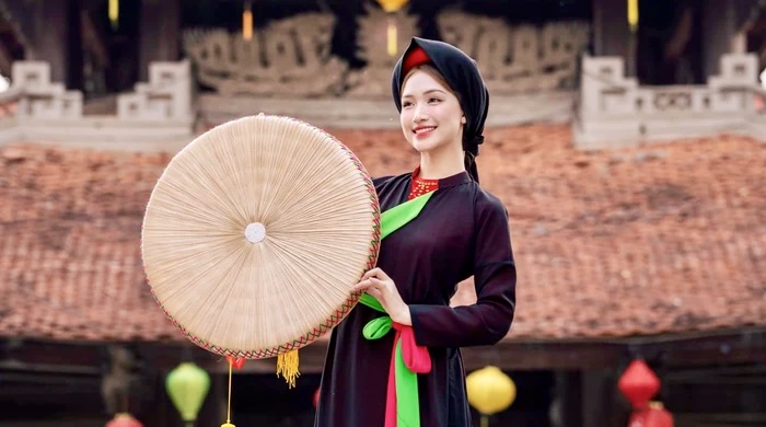 "Bac Bling (Bac Ninh)" by Hoa Minzy was nominated for the Lan Song Xanh award. Photo: Organizing Committee.