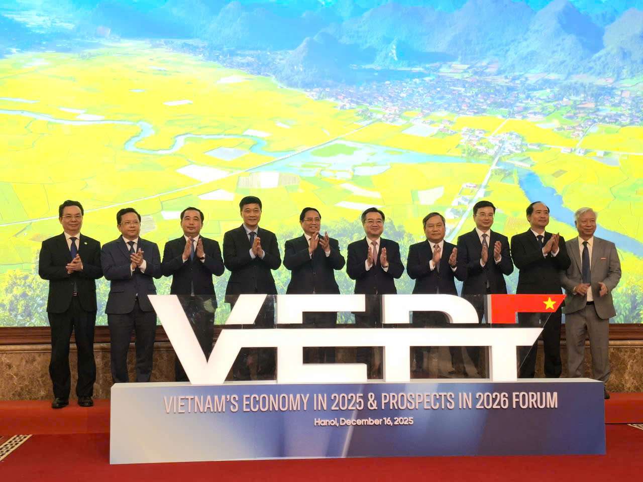 Thu tuong Chinh phu Pham Minh Chinh. Anh: Tuyet Lan