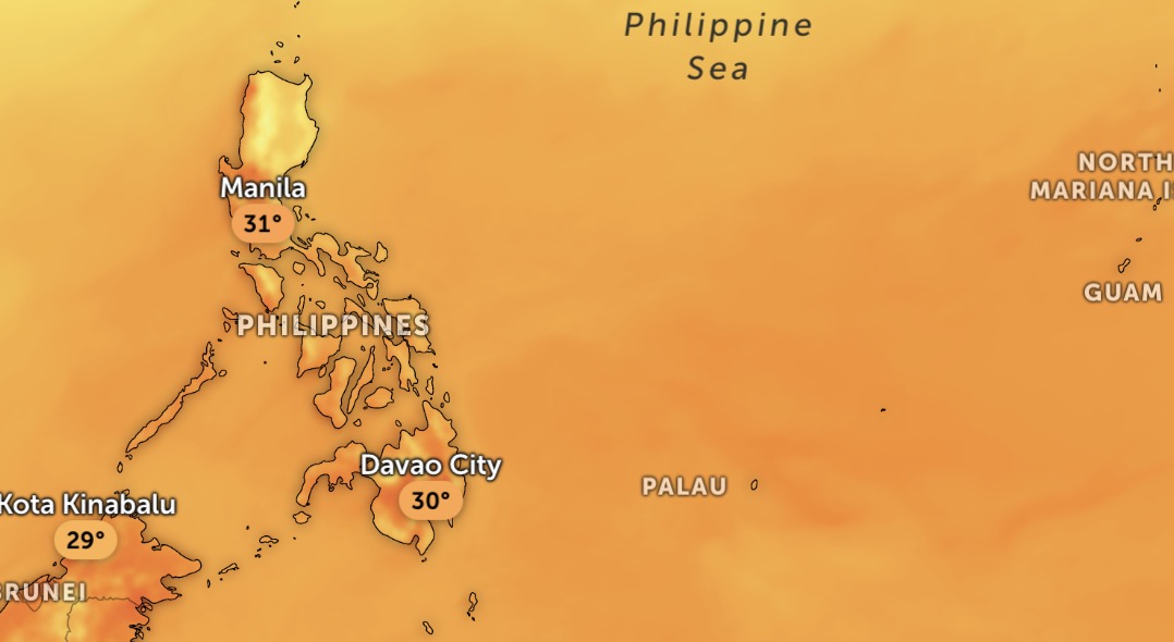 The new low pressure is likely to strengthen into a storm, causing rain at Christmas and lasting until New Year's Day. Photo: Zoom Earth