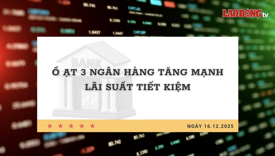 Interest rates 16.12: 3 banks massively increase savings interest rates