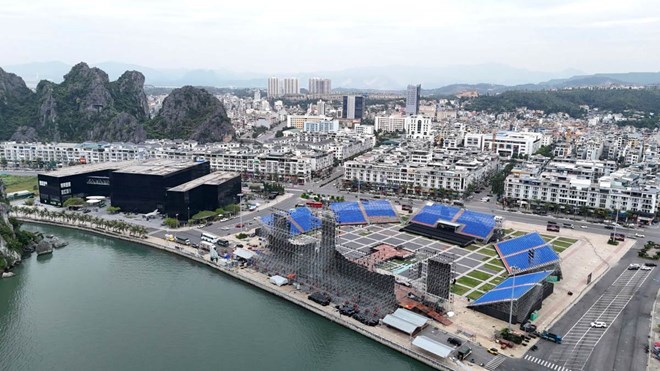 Zona central del barrio de Ha Long provincia de Quang Ninh. Foto: Nguyen Hung