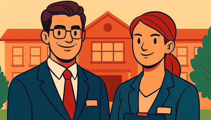 Expected standards for principals and vice principals of high schools. Graphics: Huong Giang