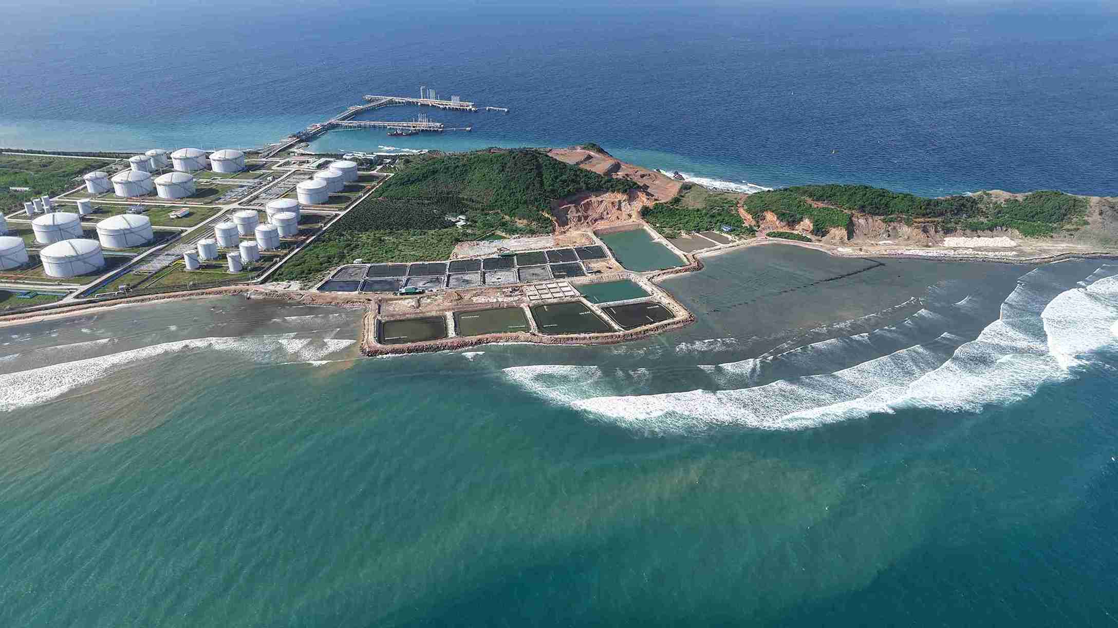 Khanh Hoa province has approved the investment policy for the Ninh Diem 1 Industrial Park Infrastructure Investment and Business Project. Photo: Huu Long