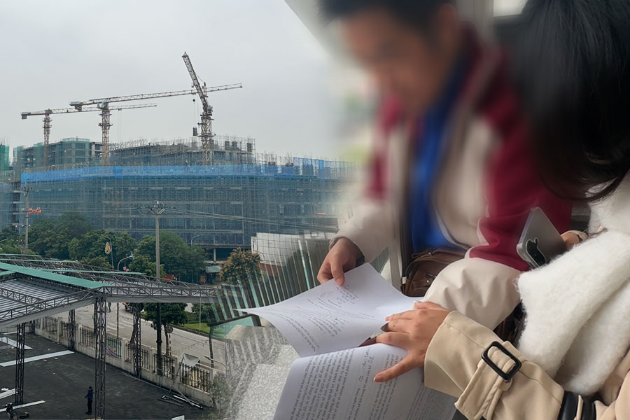 Receiving errors but still "ignoring", CT3 Kim Chung Social Housing has not escaped the situation of submitting the department salary table