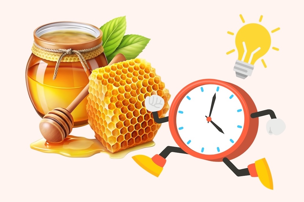 El momento de comer miel ayuda a aumentar la energia es bueno para la digestion y la inmunidad