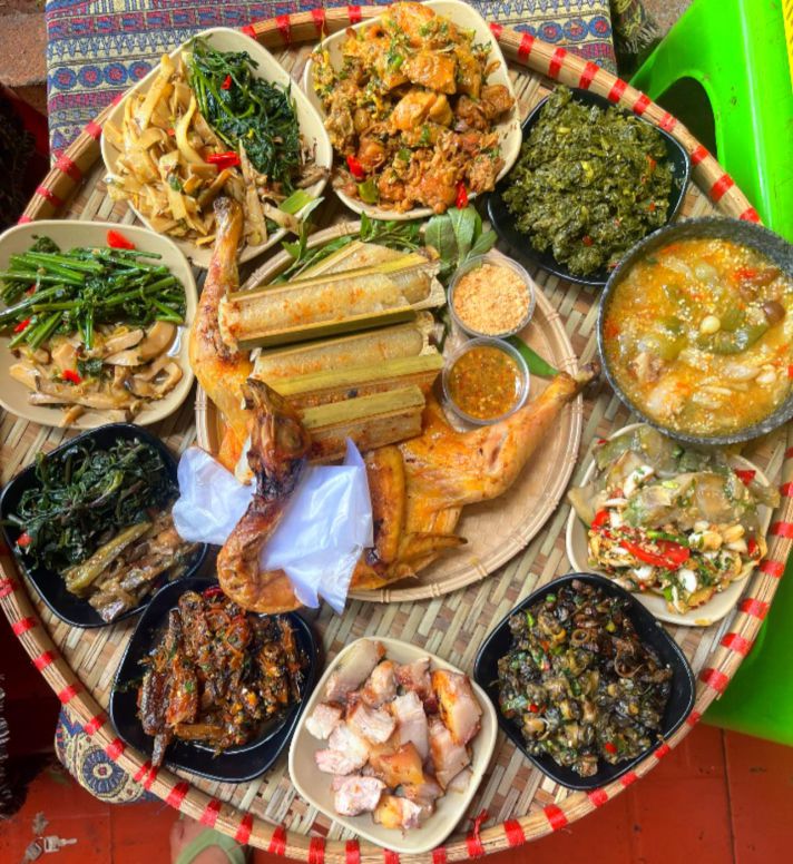 Am thuc doc dao cua buon Ako Dhong. Anh: Ngoc Trang