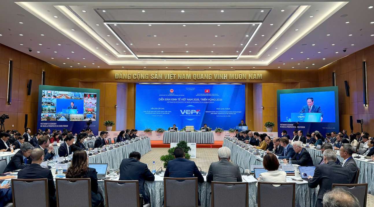 Dien dan Kinh te Viet Nam 2025, trien vong 2026 (VEPF). Anh: Nguyen Cao Kuong