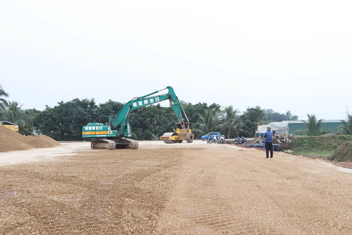 Hai Phong se to chuc le khoi cong du an cum cong nghiep Dung Tien - Giang Bien trong sang 19.12 toi. Ảnh: Viet Cuong