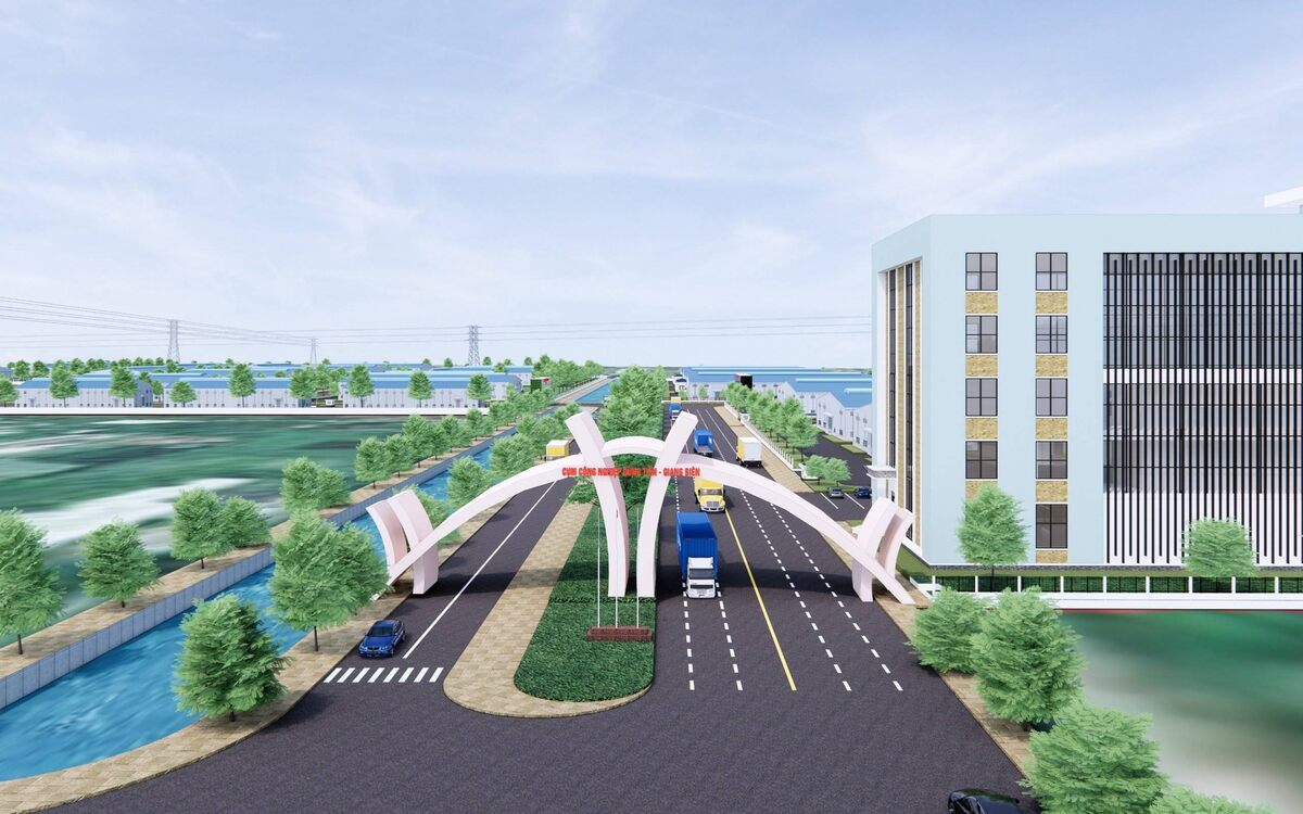 Du an co quy mo gan 50 ha. Ảnh: Xa Vinh Thuan