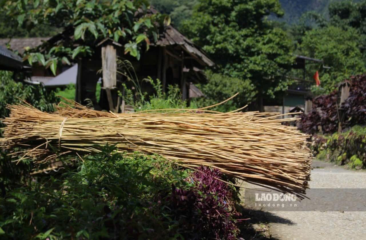 Bo lanh phoi pho khap doc duong ban nguoi H'Mong. Anh: Le Tuyen
