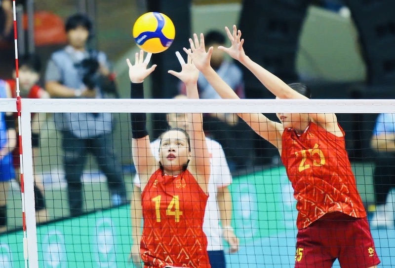 Vo Thi Kim Thoa da thi dau tot tai tran chung ket SEA Games 33. Anh: Minh Dan