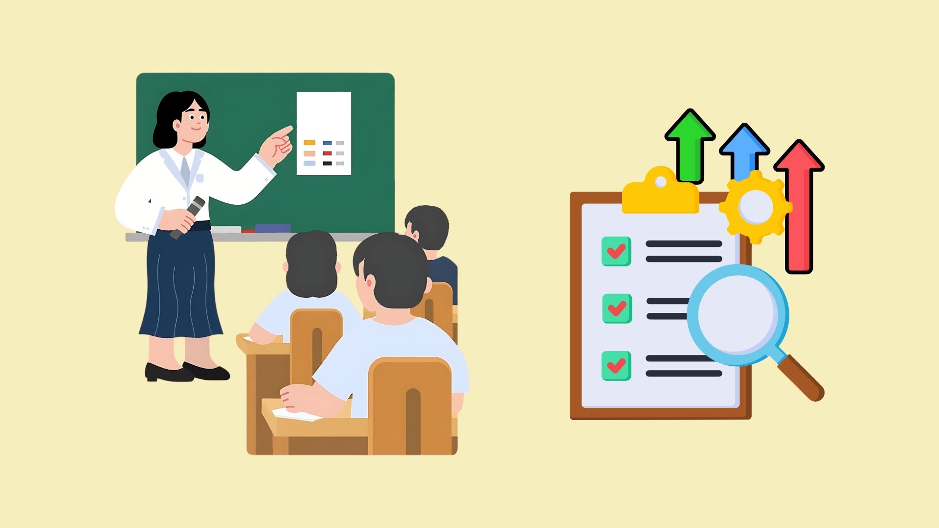 Expectations on the conditions for registration for consideration of teacher promotion. Graphics: Duc Anh