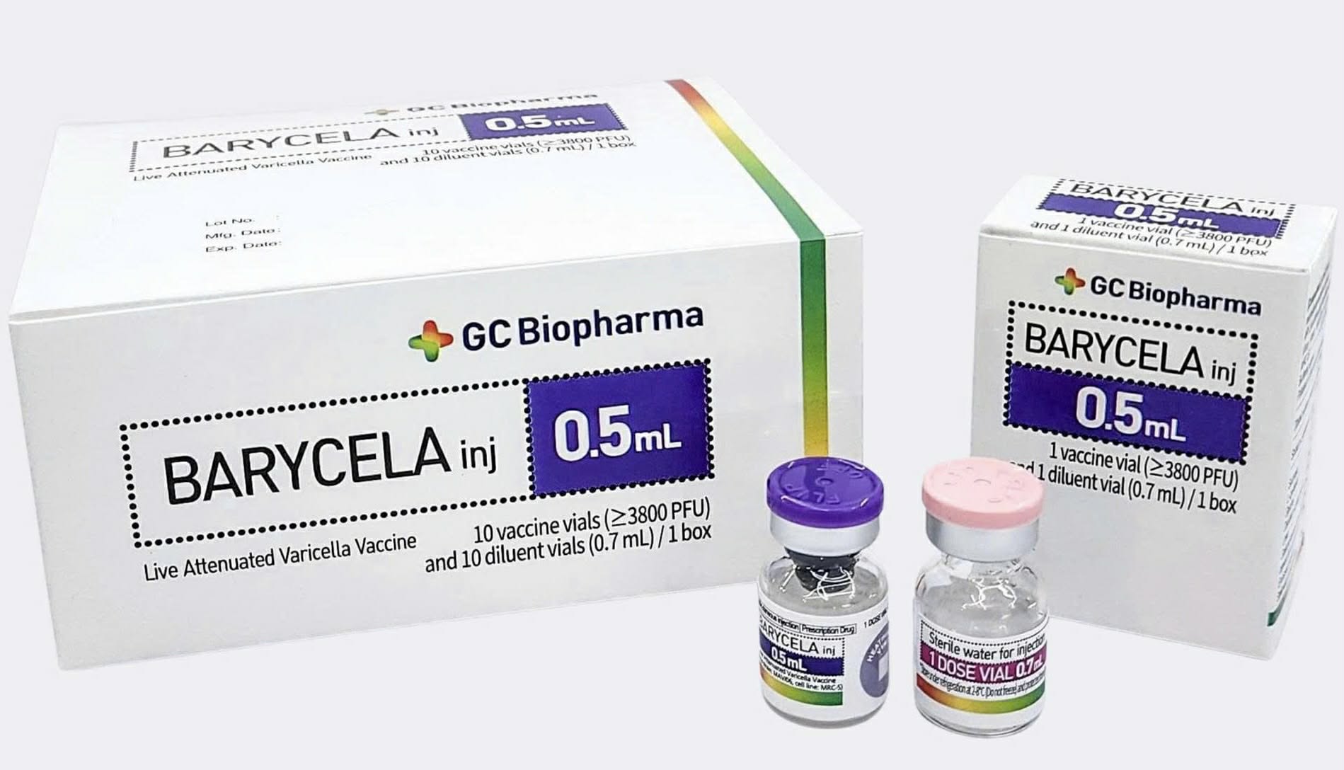 Barycela la vac xin thuy dau the he moi do GC Biopharma (Han Quoc) san xuat Anh: NAVIVA Group