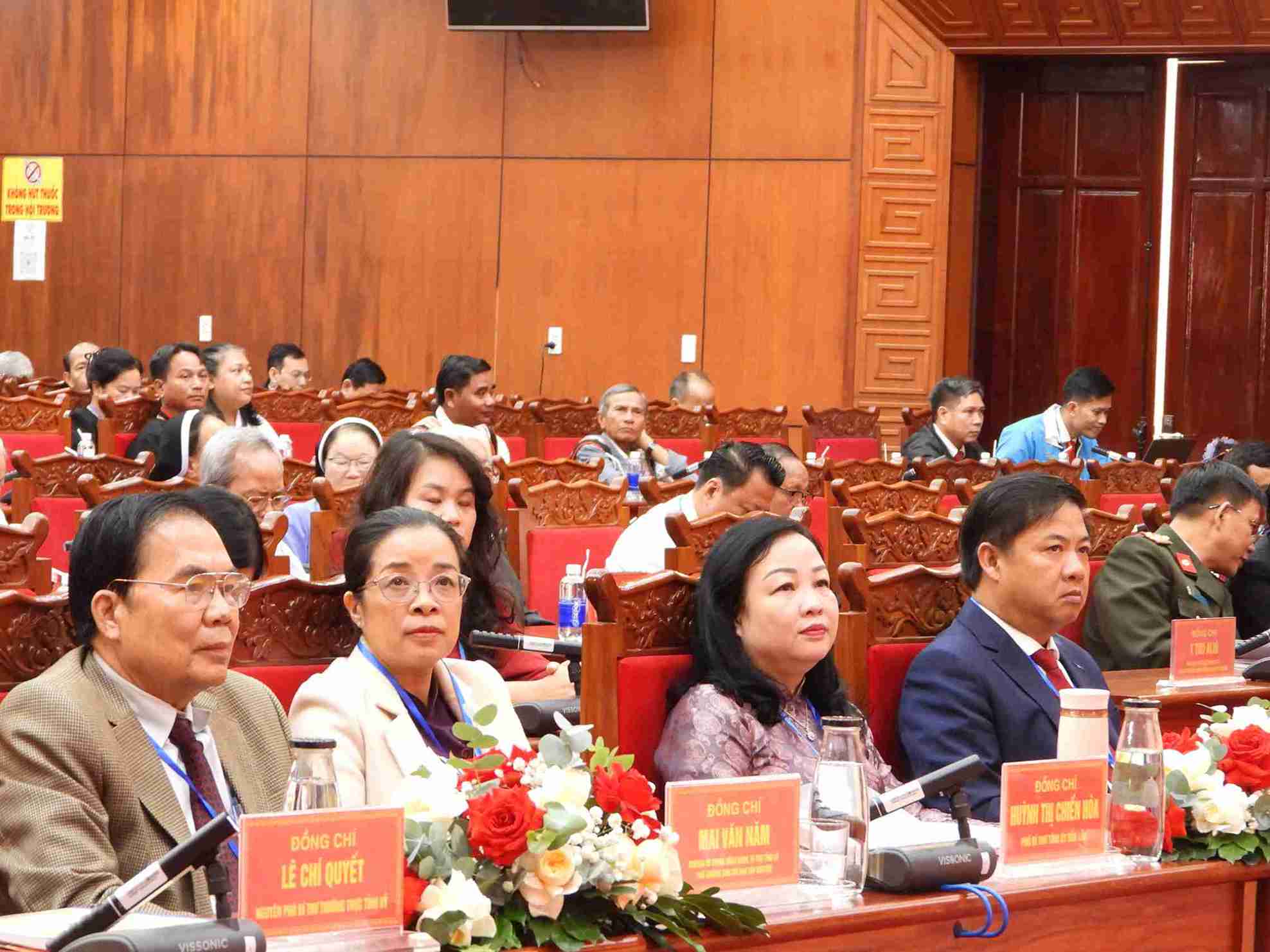 Cac dai bieu tham du Dai hoi. Anh: Bao Trung