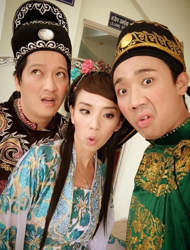 Bo ca dao dien Truong Giang - Thu Trang - Tran Thanh la nhung nguoi ban than thiet. Anh Nghe si cung cap 