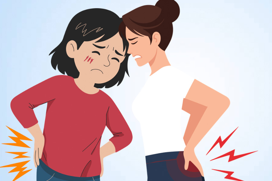 pain from the lumbar to the legs is often heavier in winter, how to treat this disease? Graphics: Thien Nhan