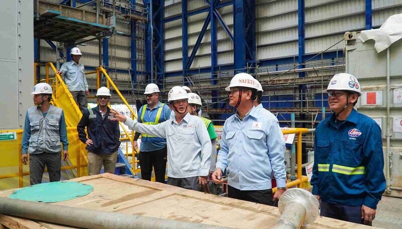 Nho vi tri trung tam trong chuoi LNG Thi Vai – Nhon Trach, NT3&4 tro thanh bieu tuong cua buoc chuyen chien luoc trong nganh nang luong Viet Nam.  Anh: 