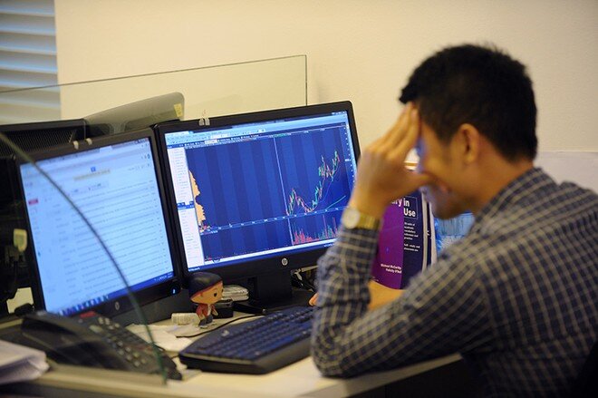 The liquidity of the stock market has not been able to recover. Photo: Le Toan