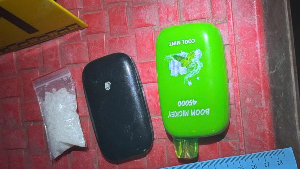 Drug evidence was seized by the police. Photo: Provided by the police