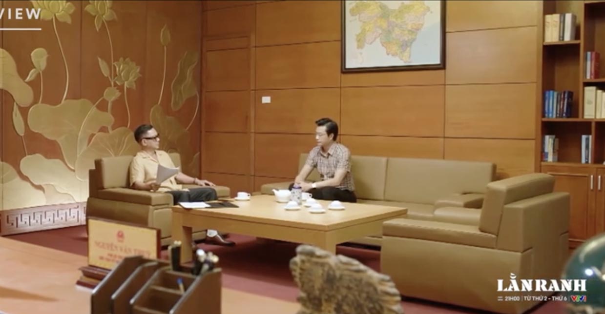 Chu tich Thuy rat buc xuc vi nhung sai pham cua tap doan Tam Trinh. Anh: VFC. 