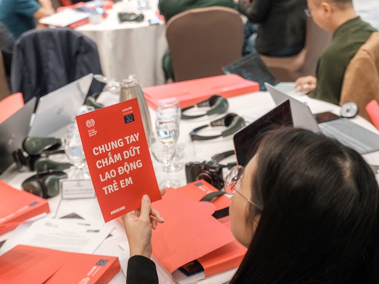 La OIT pide el fin del trabajo infantil. Foto: Thuy Linh