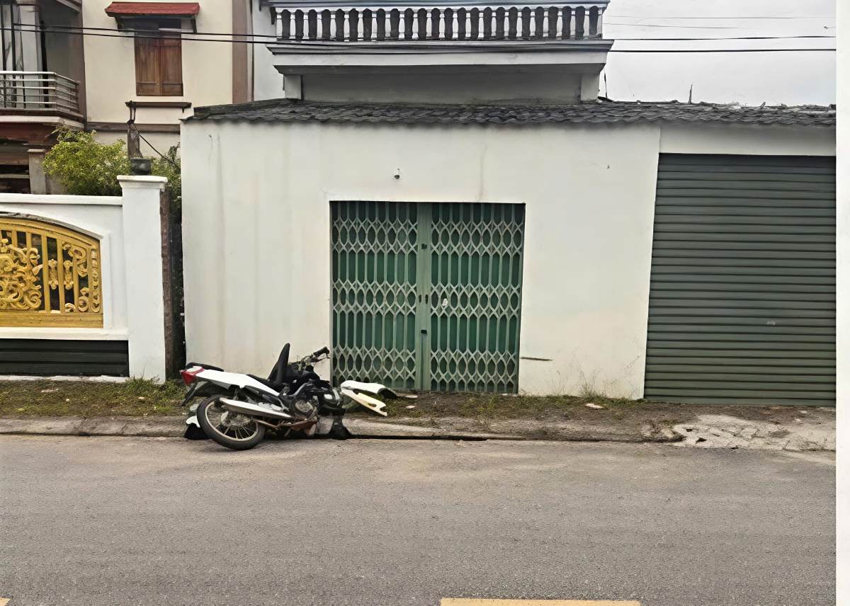 Escena del accidente. Foto: Comite de Seguridad Vial de la ciudad de Hai Phong
