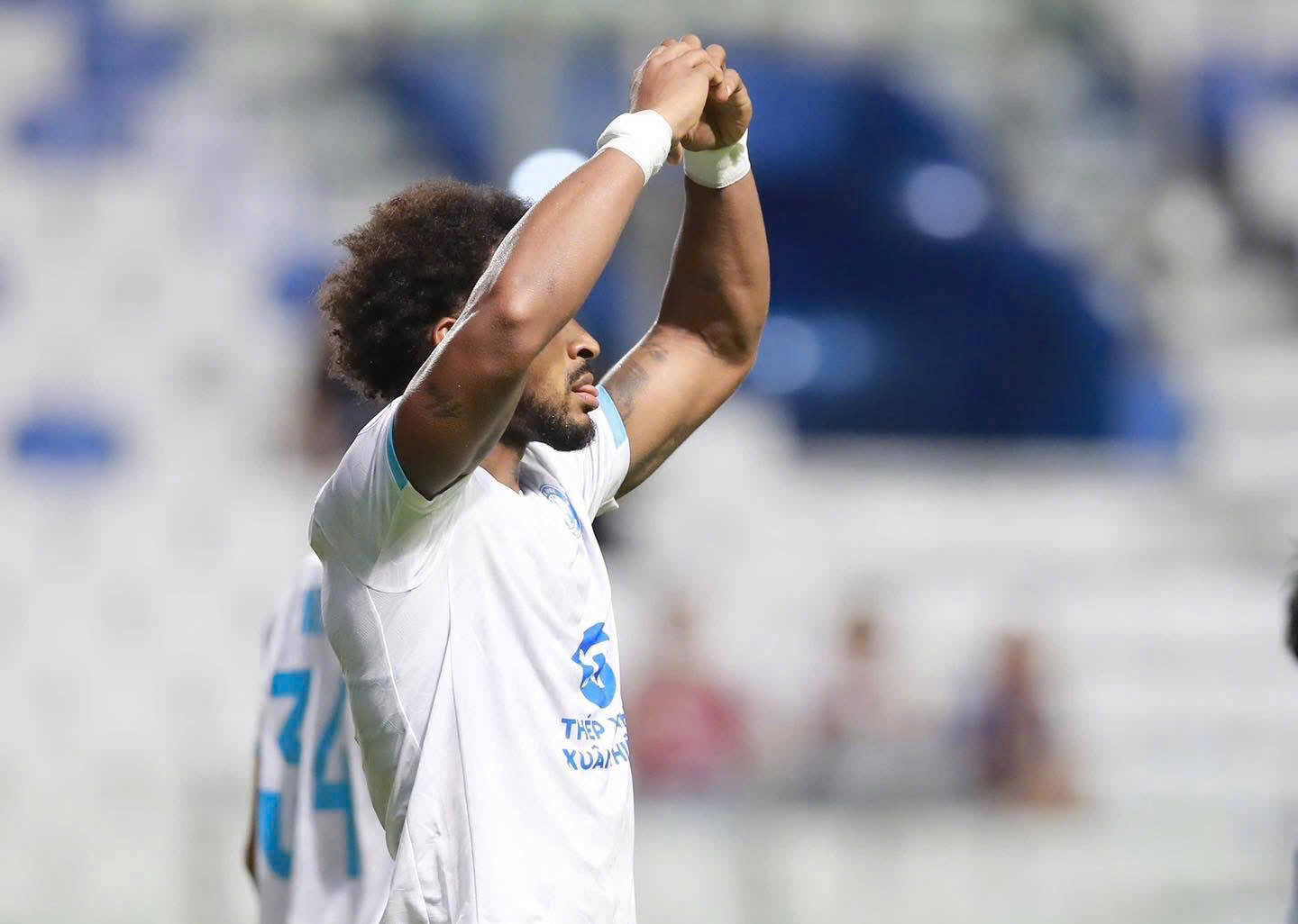 Xuan Son da co mot ngay thi dau choi sang. Anh: CLB Nam Dinh