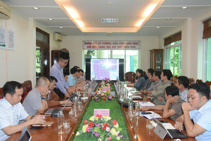 Cac nha dau tu quan tam, du kien xay dung cac nha may san xuat, che bien tren dat khu cong nghiep. Anh: Thanh Tuan