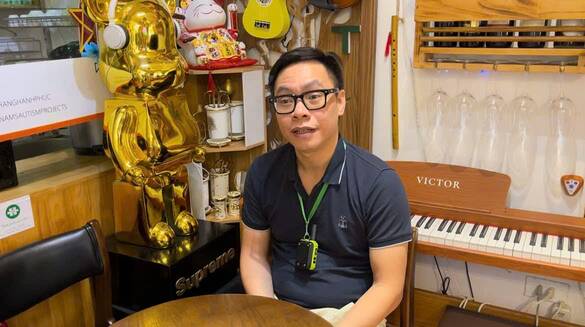 “Tôi mở dự án, điều quan trọng nhất là đưa những người tự kỷ ra khỏi thế giới chỉ có một mình họ, giúp các em hòa nhập cuộc sống, có thể chủ động và tự lo cho bản thân, giúp ba mẹ các em an tâm hơn về tương lai của con mình”. Anh Trung chia sẻ. Ảnh: Ngọc Mai 