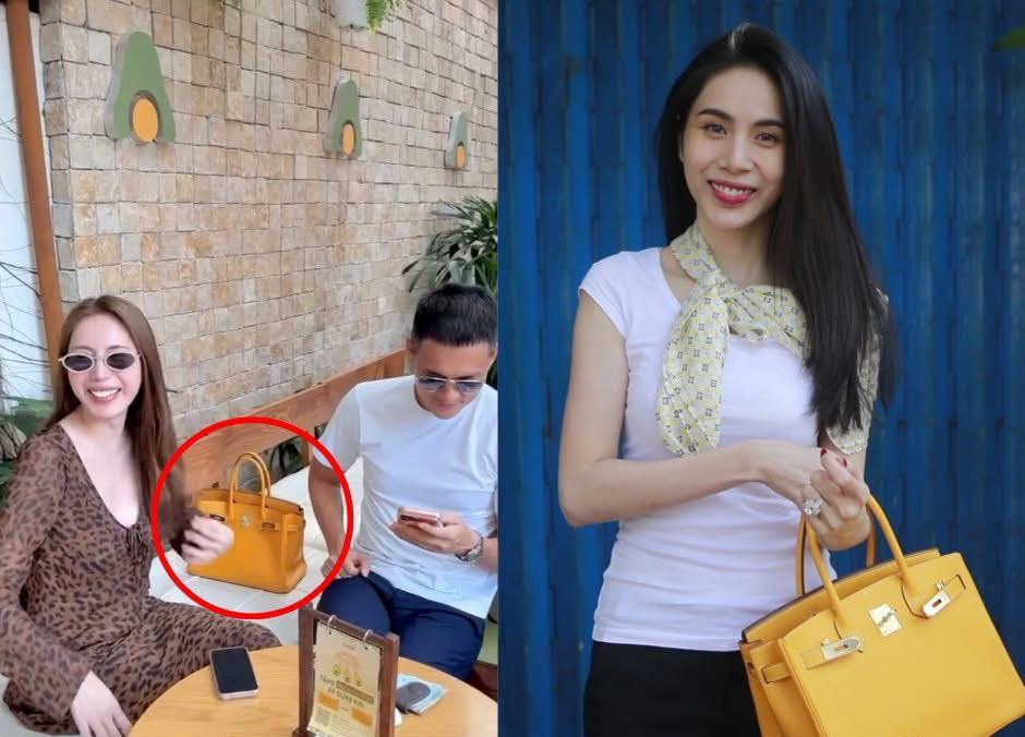 Thuy Tien so huu mau tui dat do tu 10 nam truoc. Anh: Cat tu video.