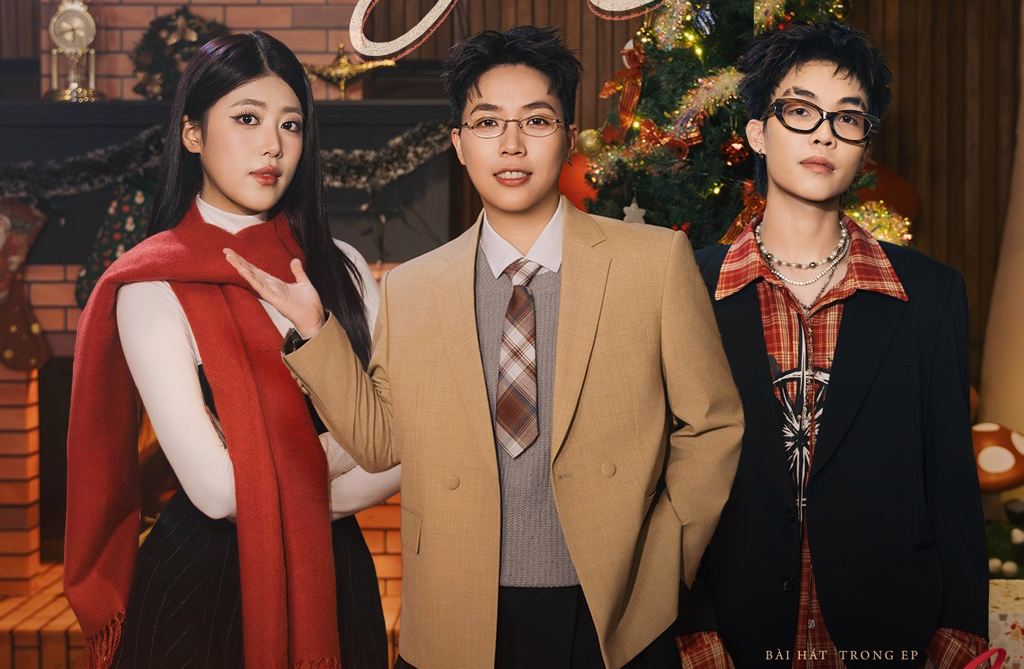 PiaLinh collaborated Dangrangto and Kai Dinh. Photo: Provided by the artist.