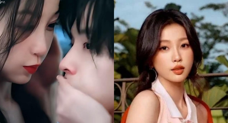 Ngu Thu Han caused controversy in the movie Song Quy. Photo: VieON.