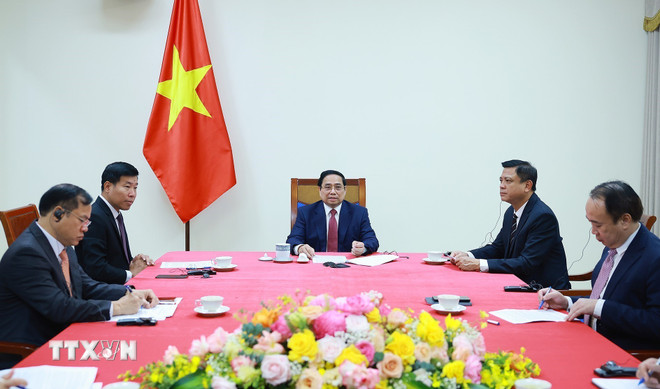 Quang canh buoi dien dam. Anh: TTXVN