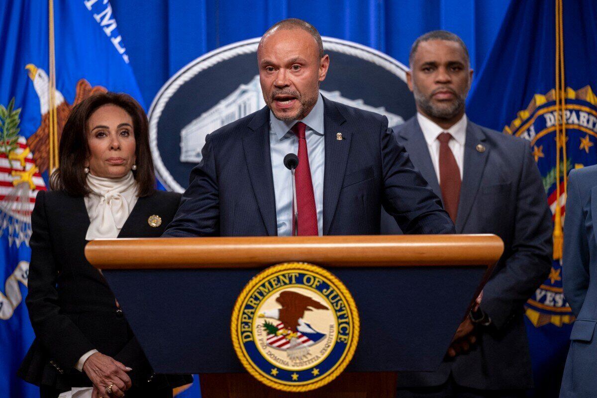 FBI Deputy Director Dan Bongino. Photo: AFP