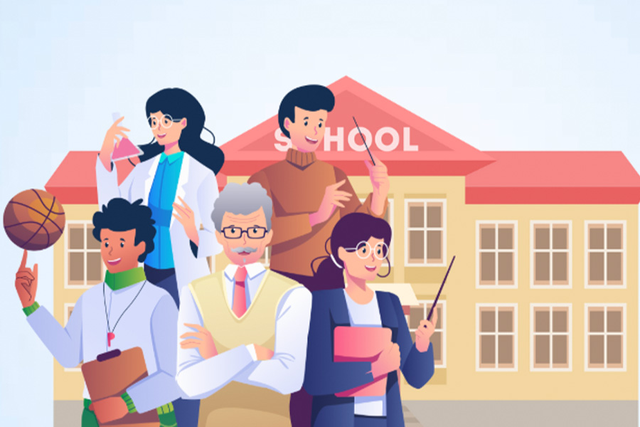 Expected tasks of professional groups in high schools