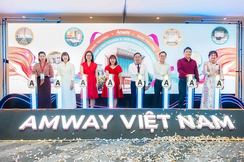 Amway Vietnam officially opens the Business and Experience complex in Dong Nai. Photo: Amway